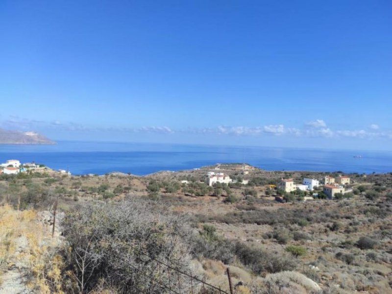 Kokkino Chorio Kreta, Kokkino Chorio: Riesiges Grundstück mit Meerblick zu verkaufen Grundstück kaufen